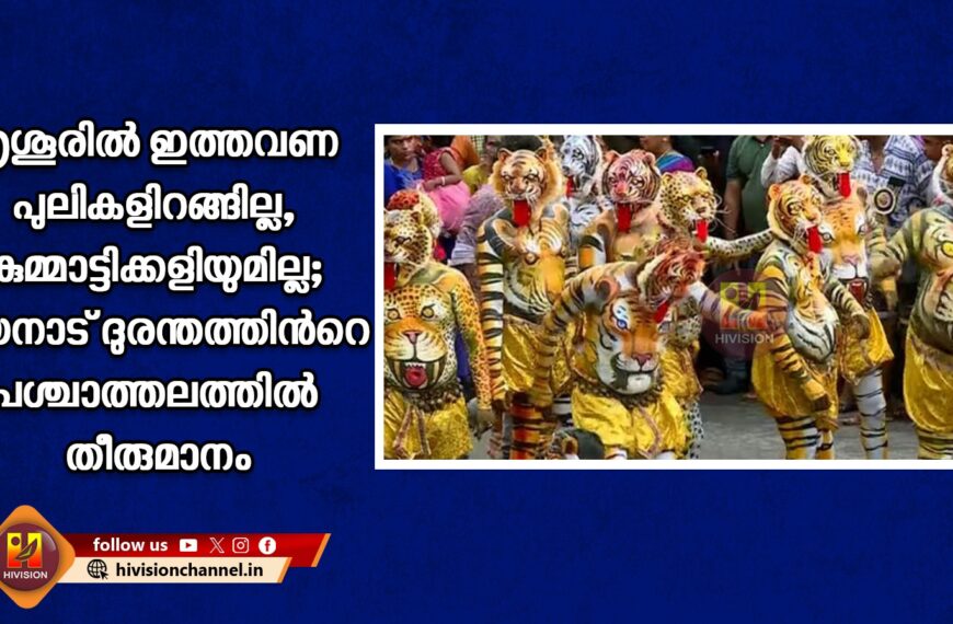 തൃശൂരില്‍ ഇത്തവണ പുലികളിറങ്ങില്ല, കുമ്മാട്ടിക്കളിയുമില്ല; വയനാട് ദുരന്തത്തിന്റെ പശ്ചാത്തലത്തില്‍ തീരുമാനം