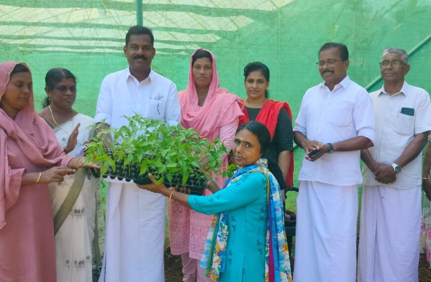 ഉളിക്കല്‍ ഗ്രാമപഞ്ചായത്ത് വിഷരഹിത പച്ചക്കറി ഗ്രാമം പദ്ധതി ഉദ്ഘാടനം ചെയ്തു