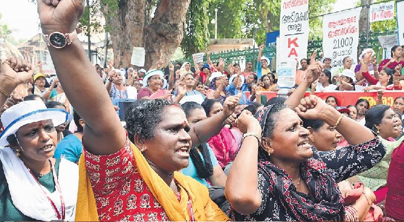 ചര്‍ച്ച പരാജയം;അതിശക്തമായ സമരം തുടരുമെന്ന് ആശാവര്‍ക്കര്‍മാര്‍