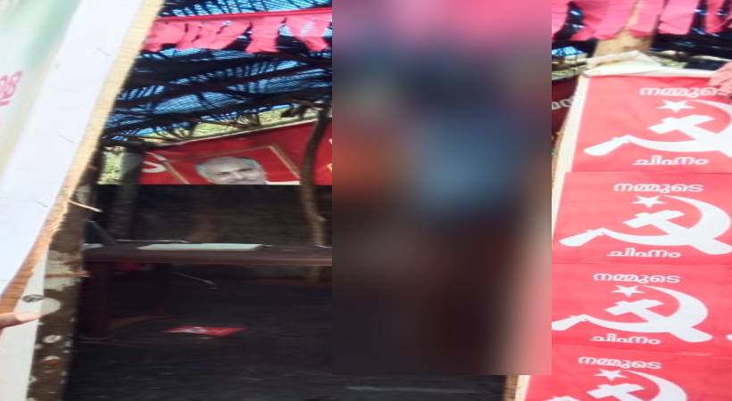 പാലക്കാട് തിരഞ്ഞെടുപ്പ് കമ്മറ്റി ഓഫീസില്‍ സിപിഐഎം പ്രവര്‍ത്തകന്‍ തൂങ്ങിമരിച്ചു