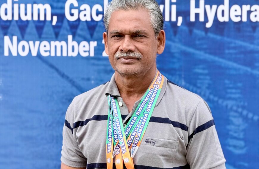 ദേശീയ മാസ്റ്റേഴ്‌സ് അക്വാട്ടിക് ചാമ്പ്യന്‍ഷിപ്പില്‍ പേരാവൂര്‍ സ്വദേശി ജോയി കോക്കാട്ടിന് 3 മെഡല്‍