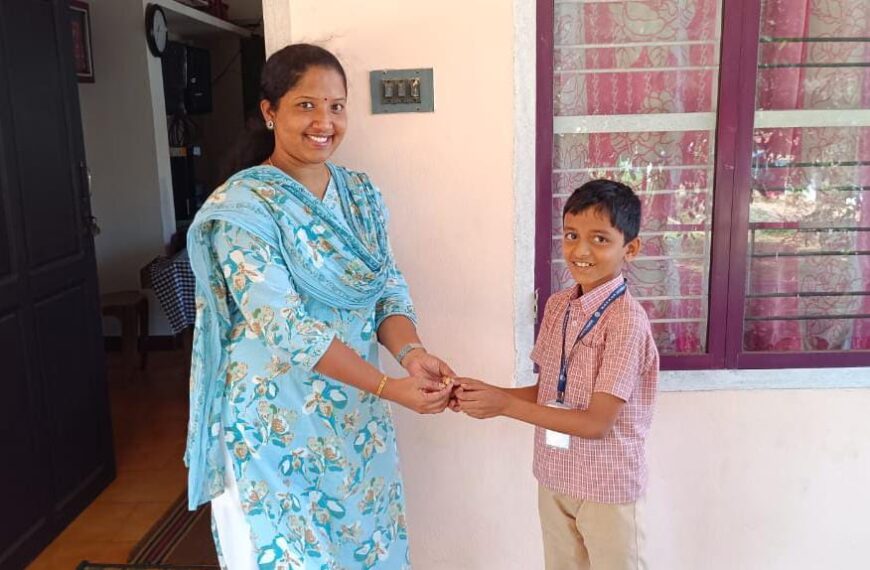 കളഞ്ഞു കിട്ടിയ സ്വര്‍ണമോതിരം ഉടമസ്ഥക്ക് തിരിച്ചു നല്‍കി വിദ്യാര്‍ത്ഥി