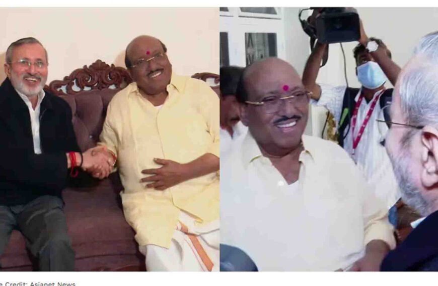 രാഷ്ട്രീയ വിവാദങ്ങള്‍ക്കിടെ വെള്ളാപ്പള്ളി നടേശനെ ഒപ്പം കൂട്ടാൻ ബിജെപി; പ്രകാശ് ജാവദേക്കര്‍ വീട്ടിലെത്തി കൂടിക്കാഴ്ച നടത്തി