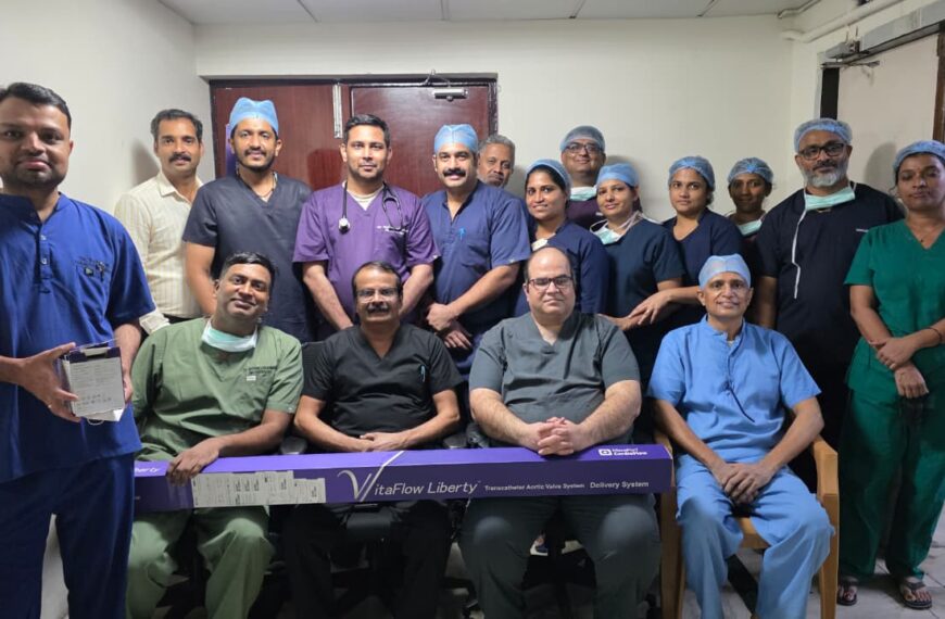 കേരളത്തിലെ സര്‍ക്കാര്‍ മേഖലയിലെ ആദ്യ മോട്ടറൈസ്ഡ് TAVI കണ്ണൂര്‍ ഗവ മെഡിക്കല്‍ കോളേജില്‍ വിജയകരമായി നിര്‍വഹിച്ചു