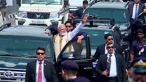 തലസ്ഥാനത്തെ ആവേശത്തിലാഴ്ത്തി പ്രധാനമന്ത്രിയുടെ റോഡ് ഷോ