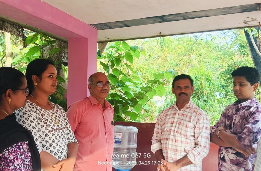 ഈരായിക്കൊല്ലി ജ്ഞാനോദയ ഗ്രന്ഥാലയം തണ്ണീര്‍പന്തല്‍ ആരംഭിച്ചു