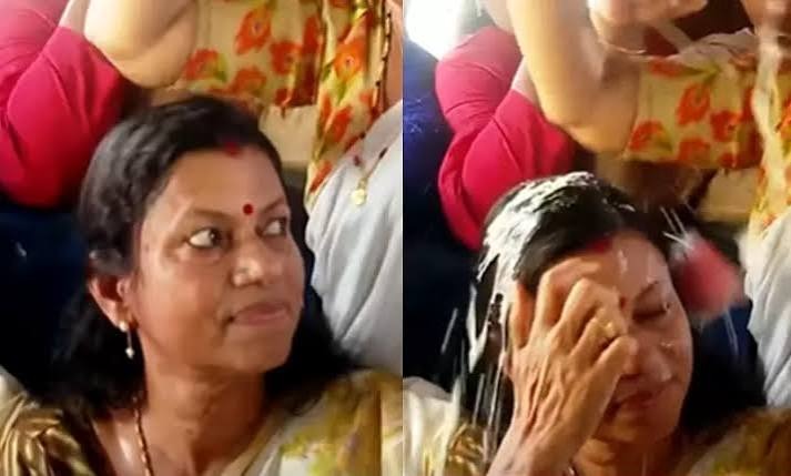 മന്ത്രി ബിന്ദു കൃഷ്ണയുടെ തലയില്‍ ചൂട് പായസം വീണു